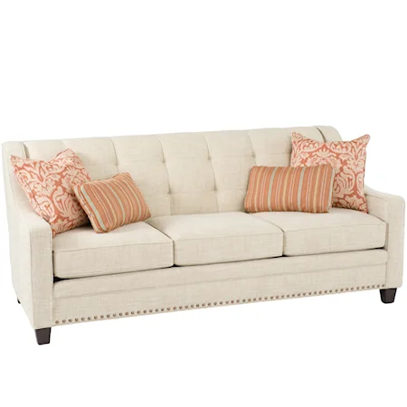 Transitional Sofa With Tufting